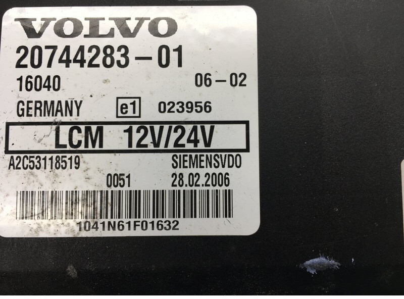 كتلة التحكم - حافلة Volvo B12B (01.97-12.11): صور 4