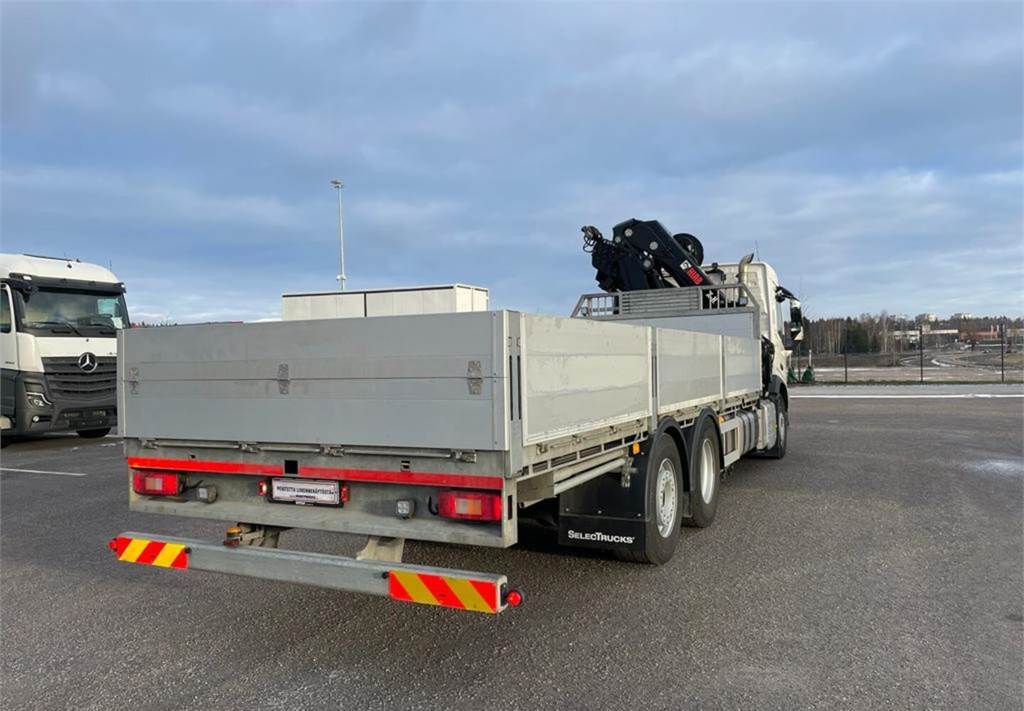 شاحنة كرين, شاحنات مسطحة Volvo FM340 6x2 + Hiab 258EPS: صور 4
