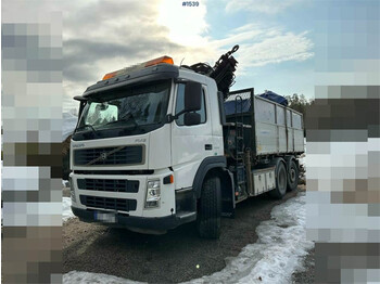 شاحنة كرين Volvo FM9 300 Tipper and Crane Truck HIAB 166E-5 HIPRO: صور 1