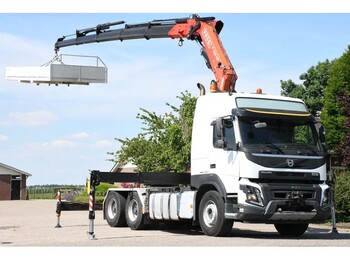 شاحنة جرار Volvo FMX 500 TRUCK/TRACTOR 6x4!! 500hp EURO 6!! CRANE/KRAN/36tm!!: صور 1