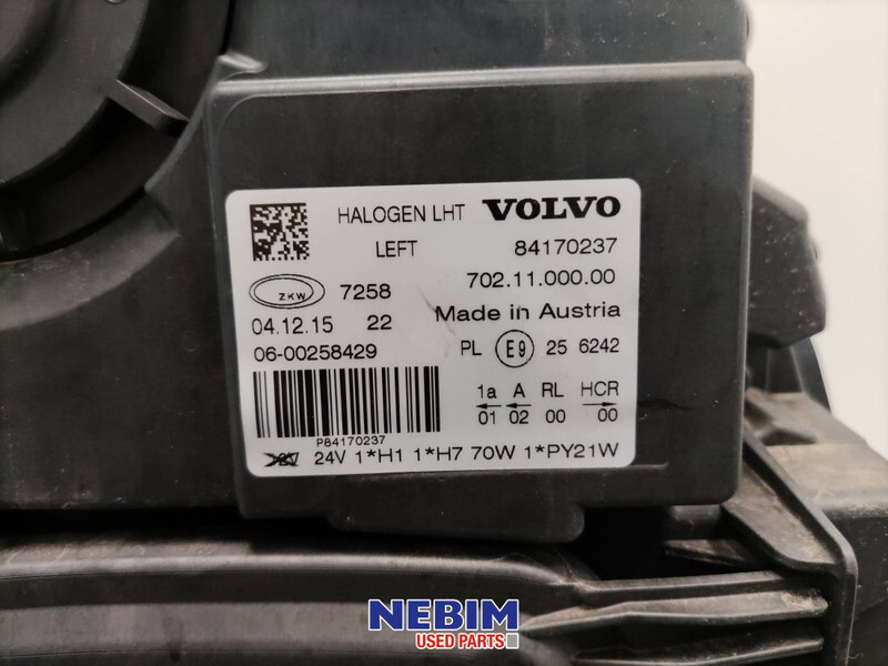 قطع الغيار - شاحنة Volvo Volvo - 84170237 - Koplamp links FH4/FM4 halogeen LHT: صور 3
