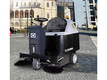 XCMG Official XGHD100 Ride on Sweeper and Scrubber Floor Sweeper Machine - كناسة المناطق الصناعية: صور 2