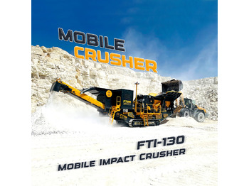 FABO FTI-130 MOBILE IMPACT CRUSHER 400-500 TPH | AVAILABLE IN STOCK - معدات خلط الأسفلت: صور 1