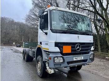 MERCEDES Actros 3332 6x6 Chassis cab - الشاسيه شاحنة: صور 1