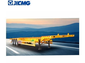  XCMG Official Semi-trailer China Brand New Skeleton Container Semi Trailer - الشاسية نصف مقطورة: صور 2