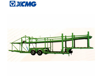  XCMG official multi-axle hydraulic truck trailer flatbed car transporter trailer - شاحنة نقل سيارات نصف مقطورة: صور 2