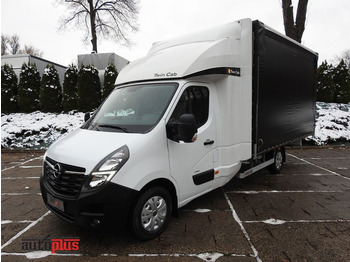 Opel MOVANO PRITSCHE PLANE 10 PALETTEN WEBASTO A/C - الشاحنات الصغيرة ستائر: صور 1