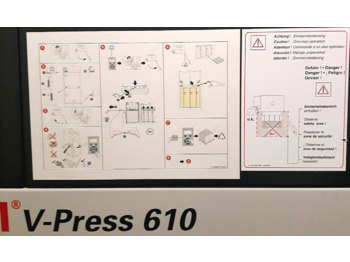  vertikale Ballenpresse HSM V-Press 610 - آلات الطباعة: صور 2