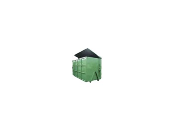 Citycontainer with roof Abrollcontainer - حاوية هوك لفت: صور 1