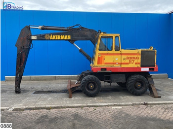 Akerman H 7 Mb 4x4, Mobile tire crane excavator, 102 KW - حفارة على عجلات: صور 1