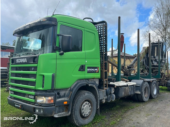 شاحنة قطع الأشجار SCANIA R144