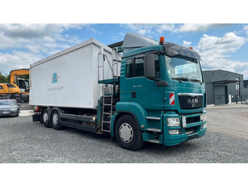 شاحنة القمامة MAN TGS 26.360 Müllwagen Glas Kran Kipper: صور 3
