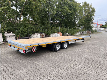 نصف مقطورة Möslein  11,9 t Tandemanhänger- Tieflader, ausziehbar: صور 3