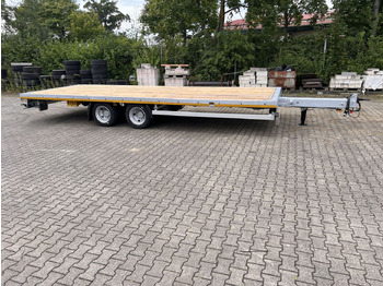 نصف مقطورة Möslein  11,9 t Tandemanhänger- Tieflader, ausziehbar: صور 2