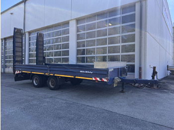 عربة مسطحة منخفضة مقطورة Müller-Mitteltal  21 t Tandemtieflader: صور 3