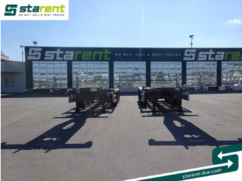 جديد شاحنات الحاويات / جسم علوي قابل للتغيير مقطورة D-TEC Flexitrailer LS Containerchassis ADR: صور 2