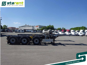 جديد شاحنات الحاويات / جسم علوي قابل للتغيير مقطورة D-TEC Flexitrailer LS Containerchassis ADR: صور 4