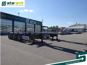 جديد شاحنات الحاويات / جسم علوي قابل للتغيير مقطورة D-TEC Flexitrailer LS Containerchassis ADR: صور 3