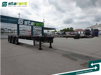 شاحنات الحاويات / جسم علوي قابل للتغيير نصف مقطورة Krone Containerchassis 1x20/2x20/1x40/1x45, Liftachse: صور 3