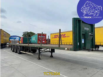 نصف مقطورة مسطحة TRAILOR