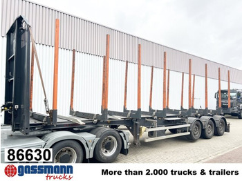 نصف مقطورة اخشاب