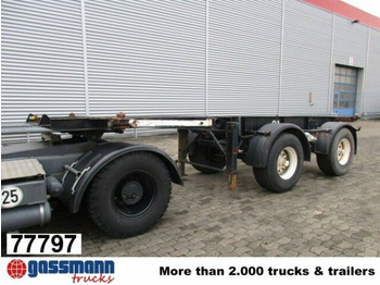 شاحنات الحاويات / جسم علوي قابل للتغيير نصف مقطورة KÄSSBOHRER