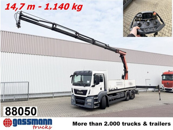 شاحنات مسطحة MAN TGS 26.400