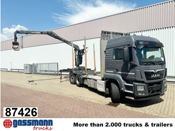 شاحنة قطع الأشجار MAN TGS 26.500