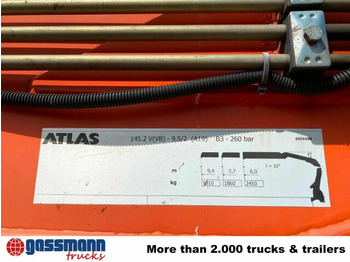 شاحنات مسطحة, شاحنة كرين Mercedes-Benz Arocs 2545 L/6x2/4, Atlas Kran, 145.2-A19 VB,: صور 3