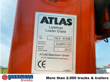 شاحنات مسطحة, شاحنة كرين Mercedes-Benz Arocs 2545 L/6x2/4, Atlas Kran, 145.2-A19 VB,: صور 2