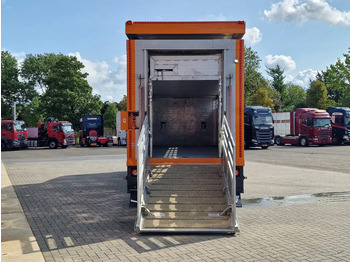 شاحنة نقل المواشي شاحنة DAF XF 530 4x2 - Livestock Menke 2 deck + 2018 Menke trailer - Water + Ventilation - Lifting roof: صور 5