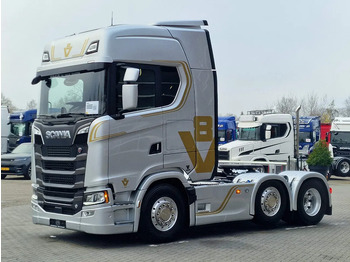 جديد شاحنة جرار Scania 660S V8 NGS Highline 6x2/4 - New - Full spec - Retarder - Night clima - Led - Leather - Navi: صور 3