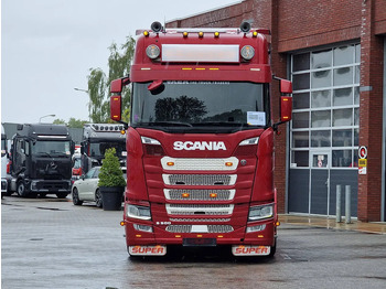شاحنة جرار Scania S500 NGS Highline 4x2 - Retarder - Night clima - Full air - Custom interior - Full spoiler - 2 tank: صور 2