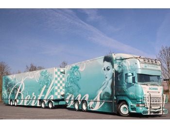 بصندوق مغلق شاحنة SCANIA R 560