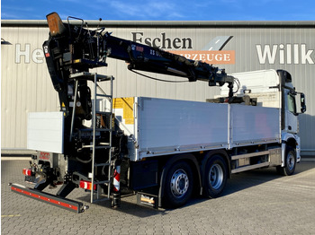 شاحنات مسطحة, شاحنة كرين Mercedes-Benz 2545 L 6x2 Arocs / HIAB 177 K Pro Kran: صور 5
