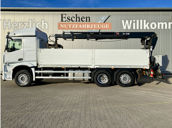 شاحنات مسطحة, شاحنة كرين Mercedes-Benz 2545 L 6x2 Arocs / HIAB 177 K Pro Kran: صور 2