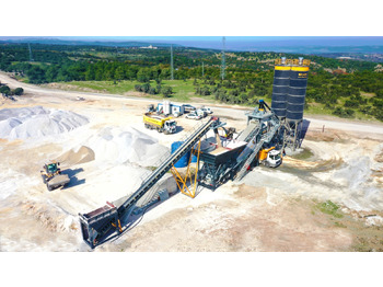 مصنع خلط الخرسانة FABO