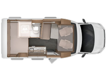 جديد موتر هوم شبه متكامل Knaus Tourer VAN 500 MQ Vansation Chassis  in VW Pure Knaus Tourer VAN 500 MQ Vansation Chassis  in VW Pure: صور 2