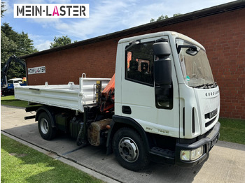 قلاب صغير Iveco ML75E16 3 S-Kipper Kran PK  9,4m-550 kg Greifer: صور 4