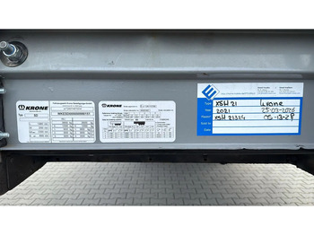 بصندوق مغلق نصف مقطورة KRONE