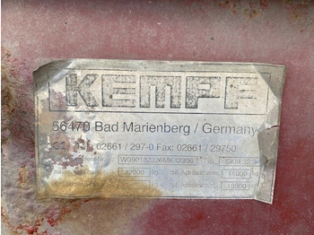 قلابة نصف مقطورة Kempf SKM 32/2 SKM 32/2 Stahlmulde ca. 24m³, Liftachse, Zwillingsbereift: صور 4