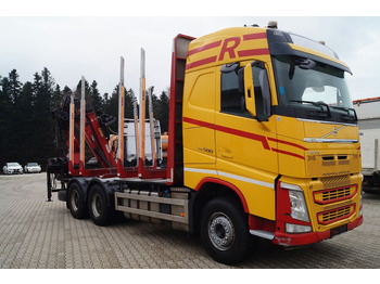 شاحنة قطع الأشجار, شاحنة كرين Volvo FH 500 Holztrans. mit Penz 12Z9 Holzkran: صور 2
