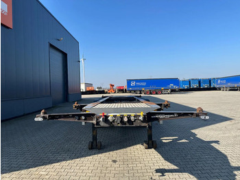 شاحنات الحاويات / جسم علوي قابل للتغيير نصف مقطورة Burg 20FT ADR (EX/II, EX/III, FL, AT), empty weight: 3.690kg, SAF INTRADISC, 2x liftaxle, ALCOA, NL-Chassis, APK/ADR: 07-2025: صور 4