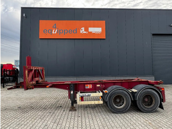 شاحنات الحاويات / جسم علوي قابل للتغيير نصف مقطورة Van Hool 2 AXLE 20FT TIPPING-CHASSIS, TWIN-TIRES, BPW + DRUM: صور 3