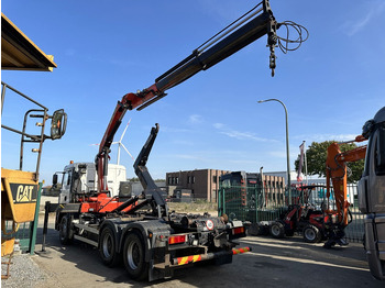 شاحنة ذات الخطاف, شاحنة كرين MAN TGA 33.360 6x4 HAAKSYSTEEM + KRAAN PALFINGER PK 15002 - MANUEEL - BLADVERIGN - NAAFREDUCTIE - BE TRUCK: صور 5