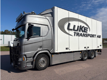 بصندوق مغلق شاحنة SCANIA R 500