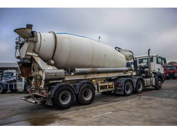 نصف مقطورة خلاطة خرسانة Liebherr LIEBHERR BETON MIXER/MALAXEUR/MISCHER 12M3: صور 2