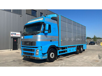 شاحنة نقل المواشي شاحنة Volvo FH 12.380 (3 X LEVEL LIVESTOCK / MANUAL GEARBOX / PERFECT BELGIAN TRUCK): صور 1