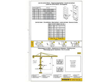 رافعة برجية Potain MD 265: صور 5 رافعة برجية Potain MD 265: صور 5