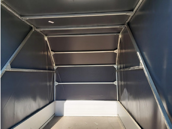 مقطورات السيارات Aluliner Planen Anhänger GTB 750 211x126x150cm +Hochplane grau schräg (XS) 750kg Winter Aktion: صور 4